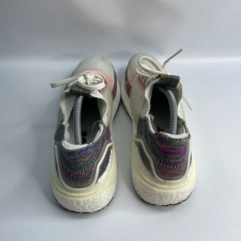 Adidas Mens Ultraboost 19 Pride EF3675‎ White Running Shoes Sneakers Size 11